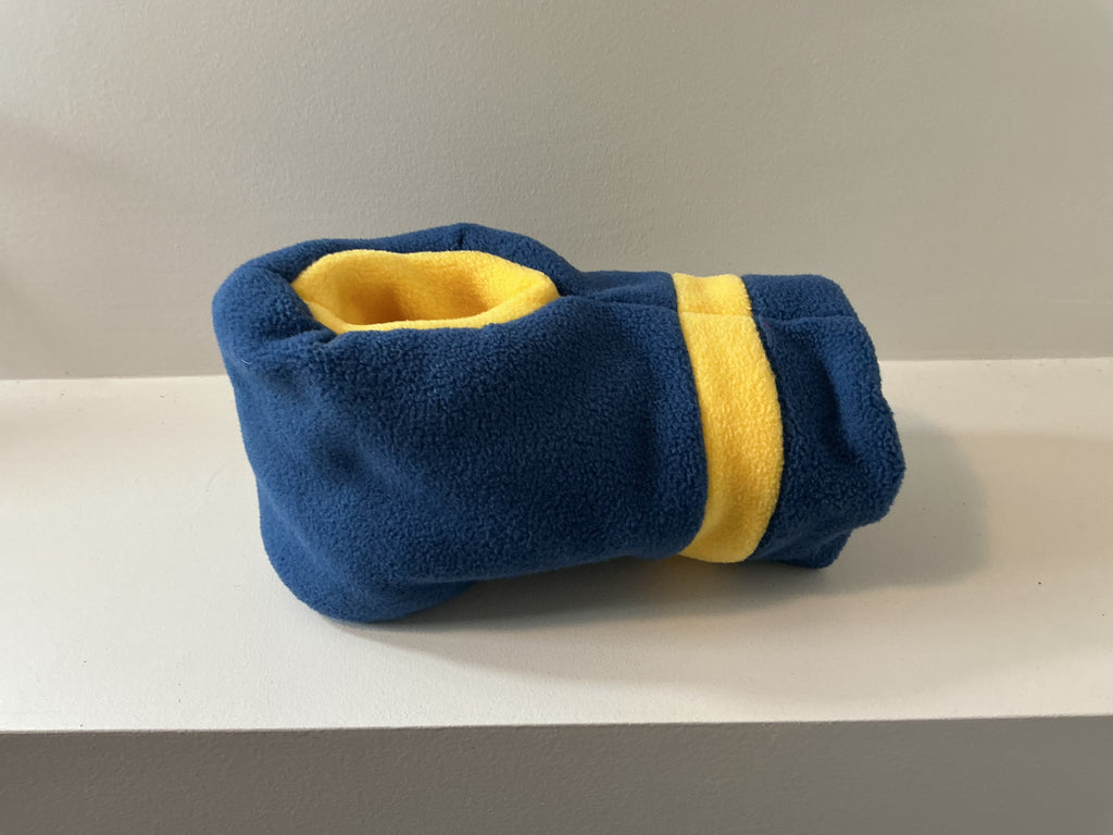 Fuzzy Cuzzy - Maize and Blue