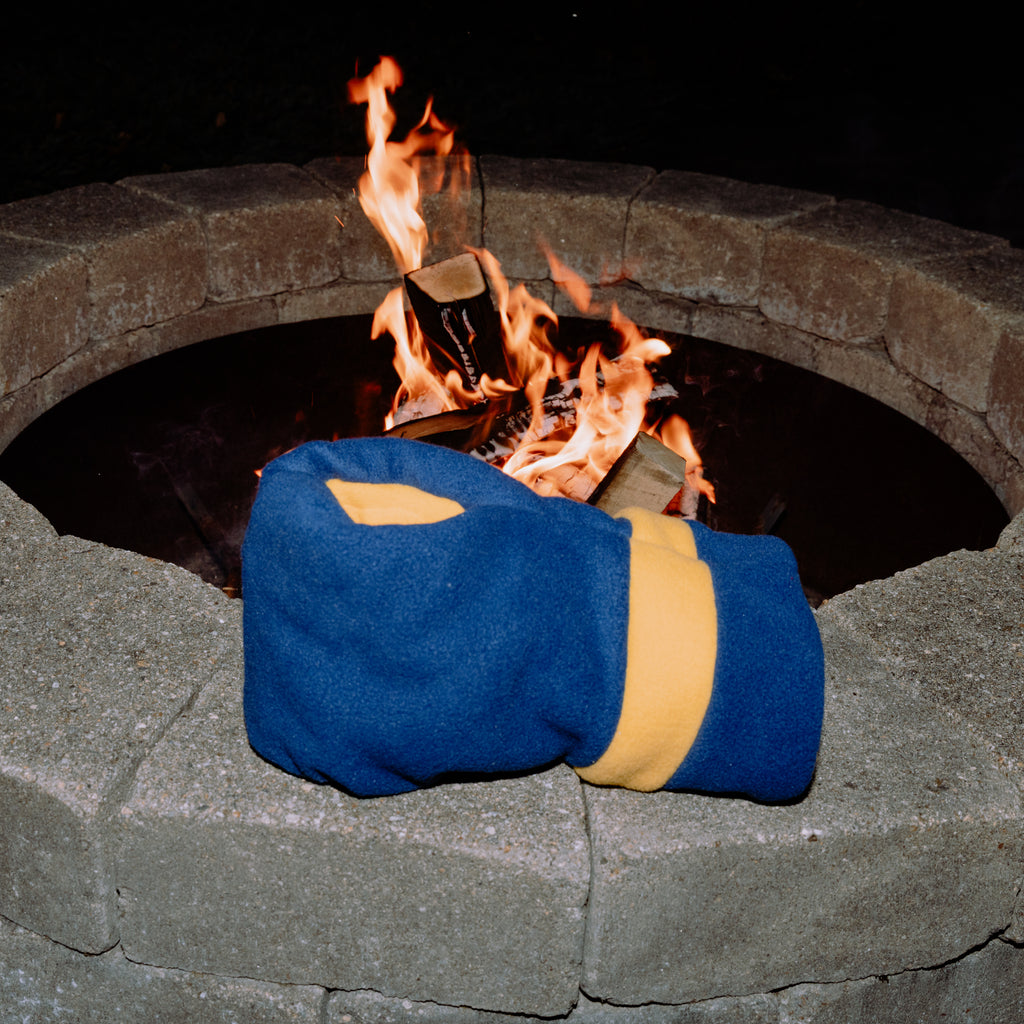 Fuzzy Cuzzy - Maize and Blue